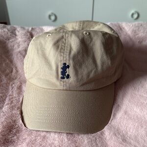 Disneyland Disney Mickey Mouse Tan Baseball Cap